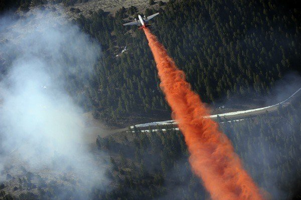 Colorado Wildfire Being Put Out